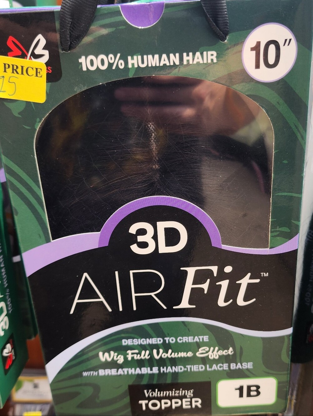 3D AirFit Volumizing Topper - Shade 1B Black